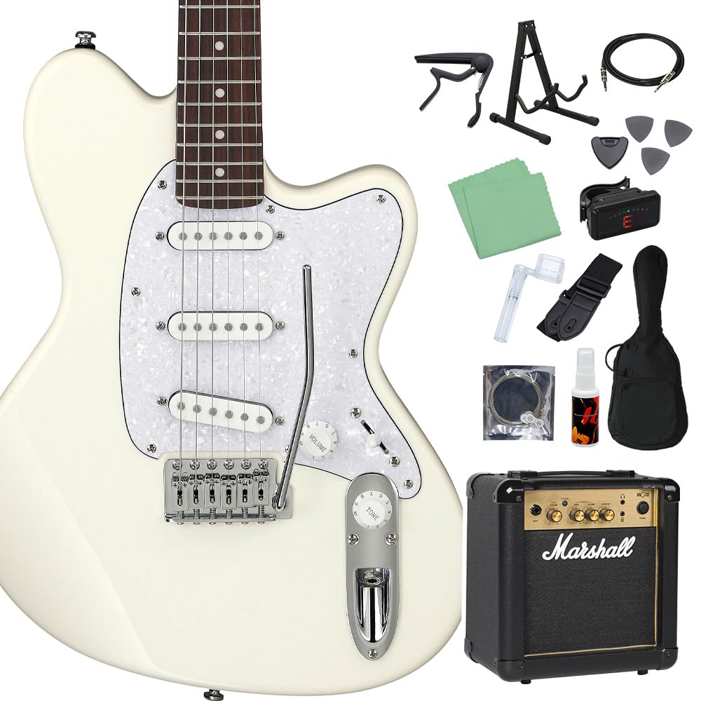Amazon | Ibanez ICHI00-VWH エレキギター初心者14点セット